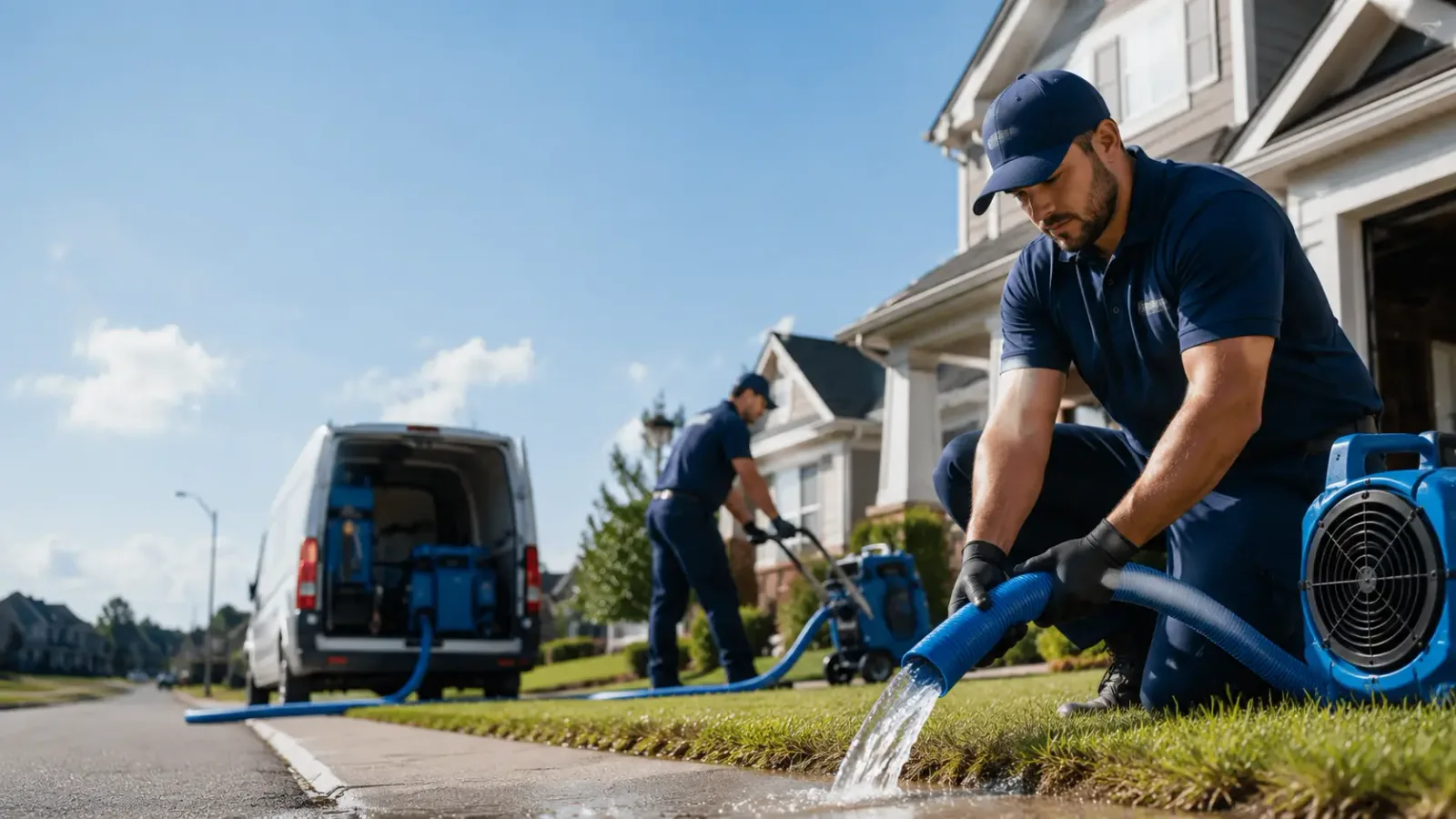 Flood Damage Restoration in Tovey, IL